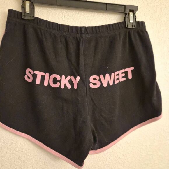 NWOT Vintage Madonna Sticky Sweet Tour Shorts XL: Sexy Flattering Fit - Picture 4 of 5